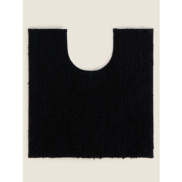 Black Super Soft Cotton Towel & Bath Mat Range