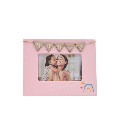 Love Life 6 x 4 Frame with Bunting - Mummy
