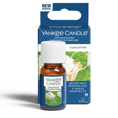 Yankee Candle Ultrasonic Aroma Oil Clean Cotton - Set of 2
