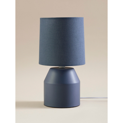 Navy Small Ceramic Table Lamp