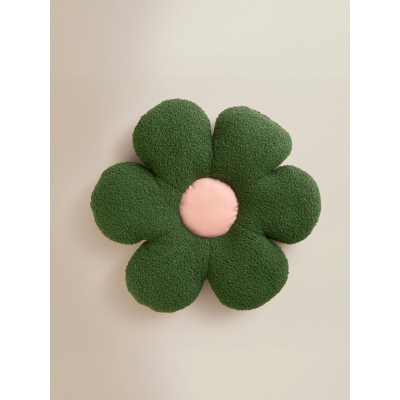 Green 3D Flower Cushion