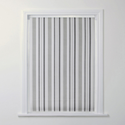 A-International Grey Stripe Blackout Blind