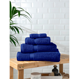 Dazzling Blue Supersoft Cotton Towel & Bath Mat Range