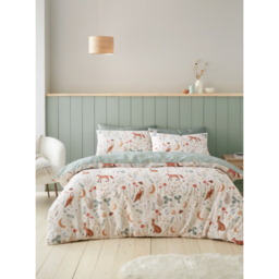 Catherine Lansfield Natural Enchanted Twilight Duvet Set
