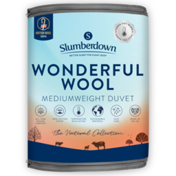Slumberdown Wonderful Wool All Year Round Medium Weight Duvet