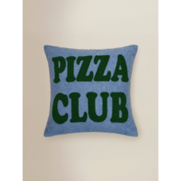 Blue Pizza Club Borg Cushion