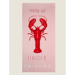 Friends Lobster Printed Beach Towel