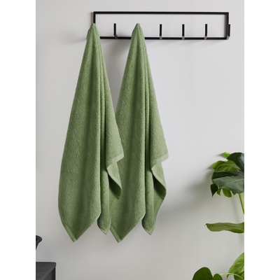 Catherine Lansfield Quick Dry Bath Sheet Pair