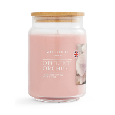 Wax Lyrical Opulent Orchid Large Jar Candle