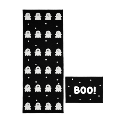 maker Halloween Ghost Runner and Mat Pack