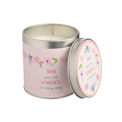 Love Life Tin Candle - Nan