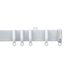 Speedy Streamline White PVC Curtain Track