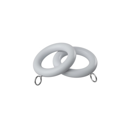 Speedy White 28mm Woodland Curtain Rings - Pack of 4
