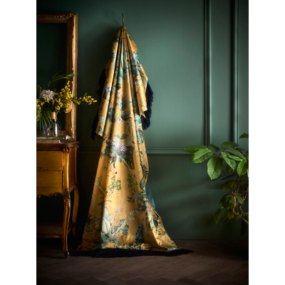 Laurence Llewelyn-Bowen Cotswold Fantasia Luxury Velvet Throw - 180 x 130cm