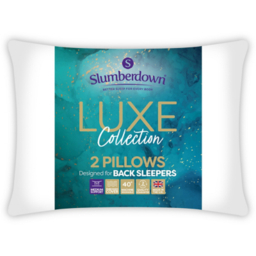 Slumberdown Luxe Collection Pillow Pair - Medium