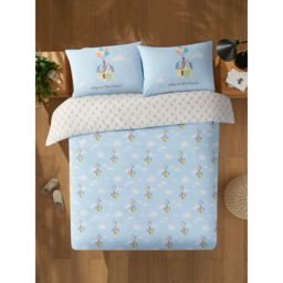 Disney Pixar Up Light Blue Reversible Duvet Set