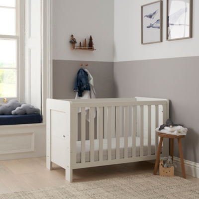 Tutti Bambini Oak & Sand Alba Mini Cot Bed