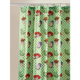 Disney Toy Story Green Shower Curtain