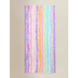 Multi Tie Dye-Effect Cotton Beach Towel