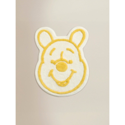 Yellow Winnie the Pooh Cotton Bath Mat