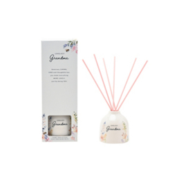 The Cottage Garden Ceramic Reed Diffuser - Grandma