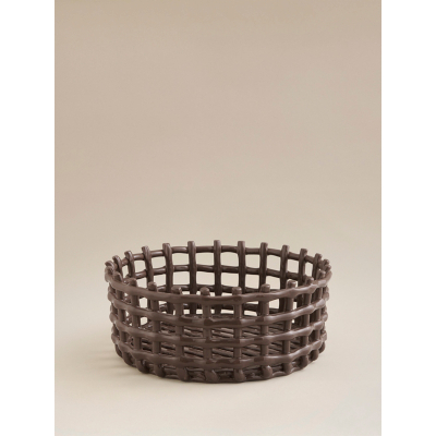 Brown Woven Bowl