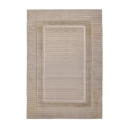 maker Malmo Border Rug Grey