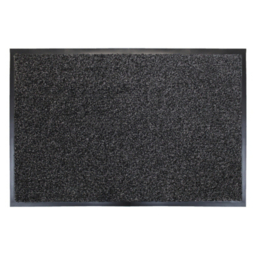 Mighty Mat Plush Barrier Mat 80x120cm Dark Grey