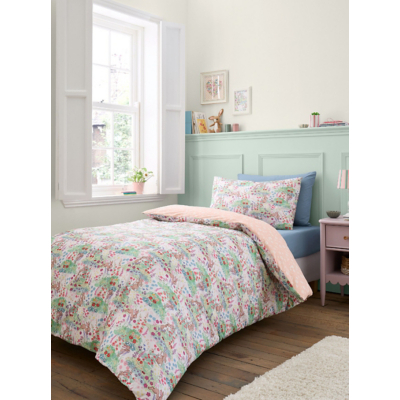 Belle & Boo Meadow Bunnies Cotton Duvet Cover Set