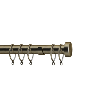 Speedy Antique Brass Stud 28mm Pole Set