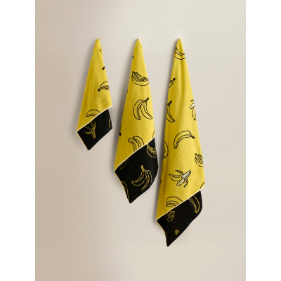 Yellow Banana Cotton Towel Range