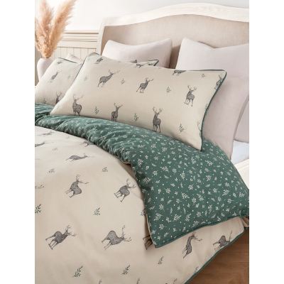 Stacey Solomon Brushed Cotton Stag Duvet Cover Set