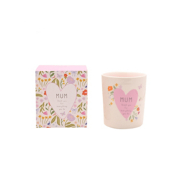 Love Life Ceramic Candle - Mum