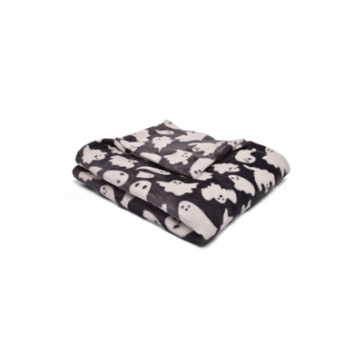 Bedlam Spooky Ghosts Kids Fleece Throw - 150cm x 120cm