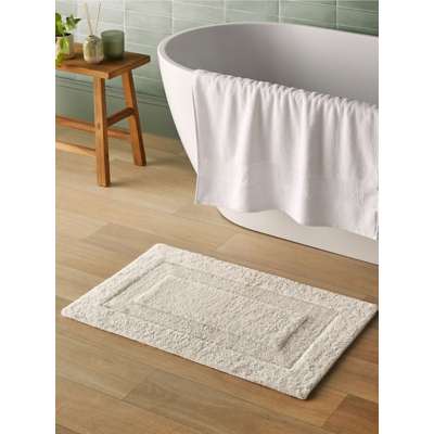 Silentnight White Supersoft Bath Mat