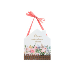 The Cottage Garden Home Fence Plaque - Mum