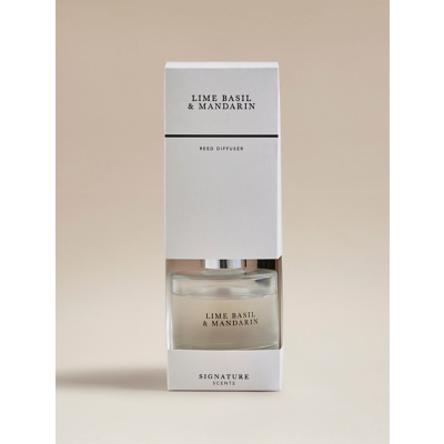 Signature Scents Lime, Basil & Mandarin Reed Diffuser
