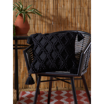 Drift Black Alda Outdoor Filled Cushion