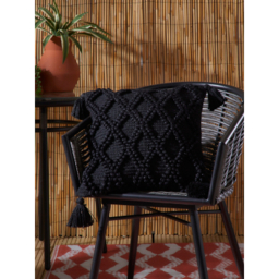 Drift Black Alda Outdoor Filled Cushion