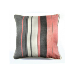 Fusion Pink Whitworth Stripe Filled Cushion