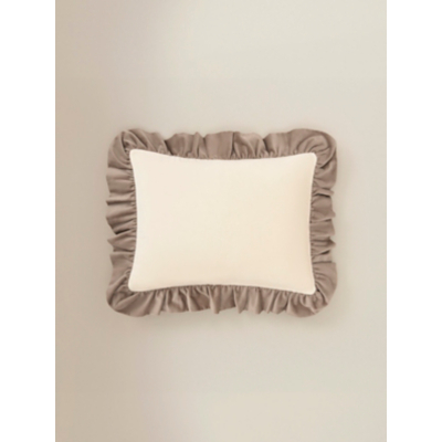 Velvet Frill Edge Cushion
