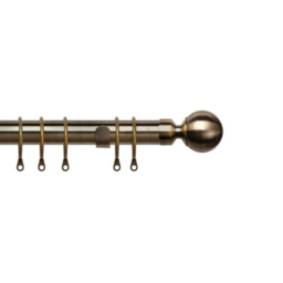 Speedy Antique Brass Pristine 25-28mm Ball Pole Set