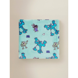 Disney Monsters Inc Blue Fleece Blanket - 120 x 150 cm