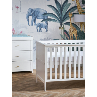 Obaby White Evie 2 Piece Room Set