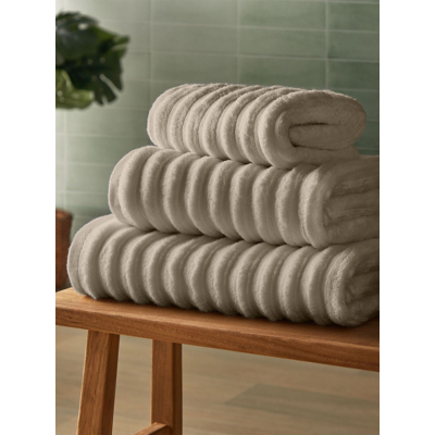 Silentnight Natural Ribbed Cotton Towel Range