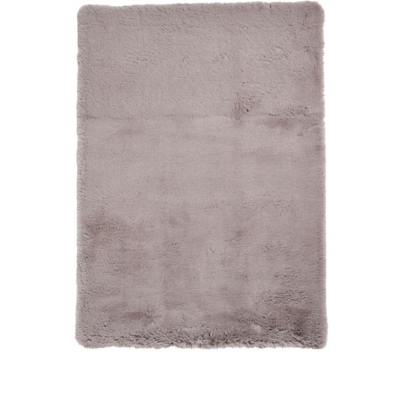 Think Rugs Grey Teddy Luxury Super Soft Rug