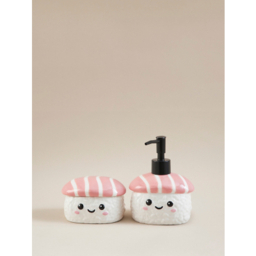 Cute Sushi Soap Dispenser & Lidded Pot - Set of 2