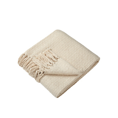 Drift Home Hayden Throw Cream - 200cm x 200cm