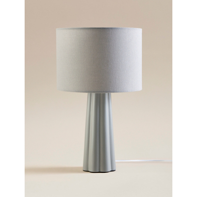 Light Grey Large Ceramic Table Lamp