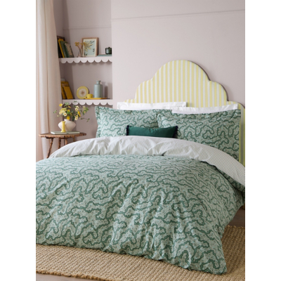Wylder Green Brianna Floral Cotton Duvet Set